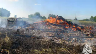 Газовый баллончик стал причиной крупного пожара в Вологодской области