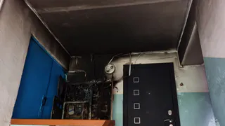 Женщину с ребенком спасли на пожаре в Вологодской области