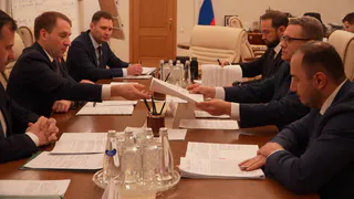 Губернатор Вологодской области и министр природных ресурсов обсудили развитие парка "Русский Север"