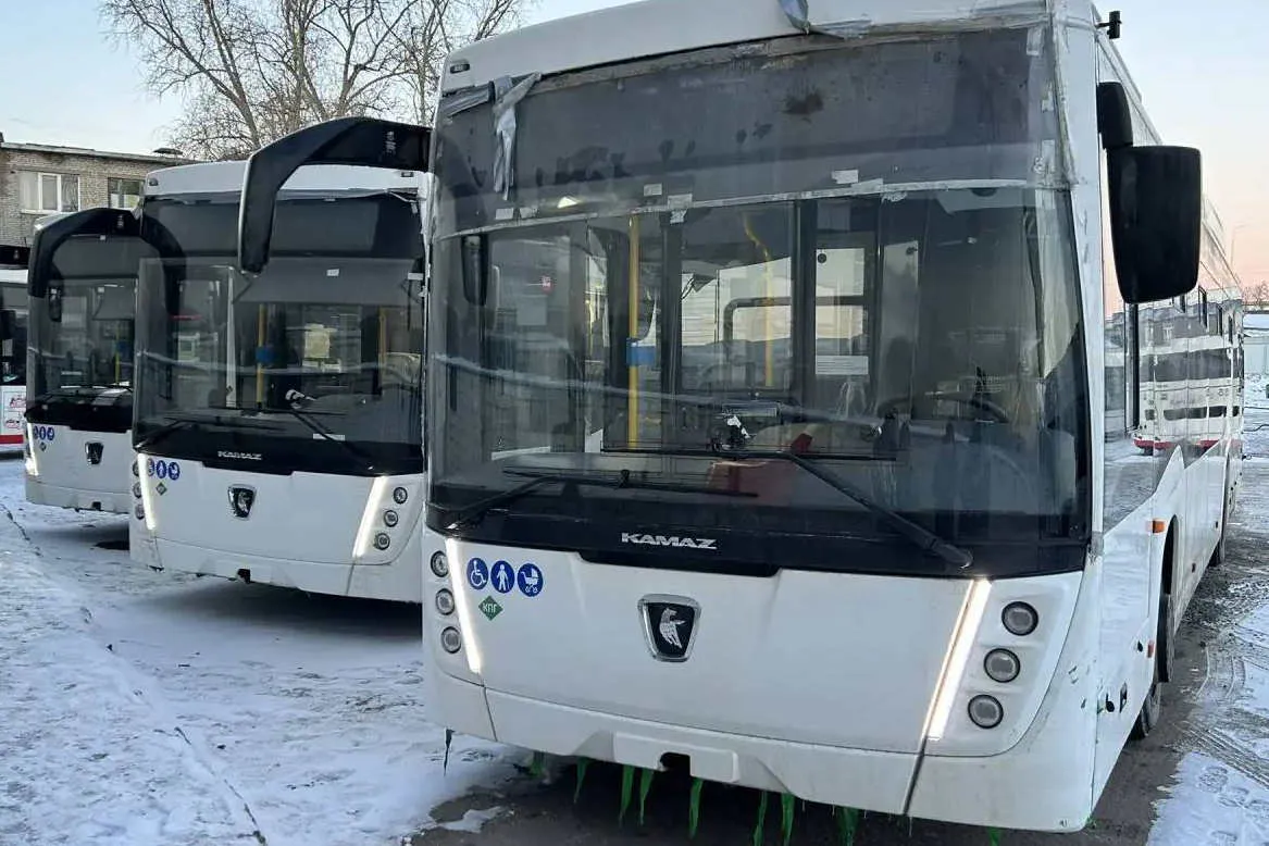 В Вологодскую область прибыли три новых современных автобуса