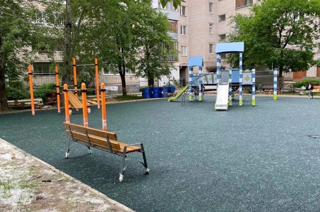 В Вологде открылась инновационная детская площадка