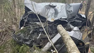 ДТП на 27 километре трассы Сокол — Вожега в Вологодской области: двое пострадавших госпитализированы после вылета "Митсубиси АСХ" в кювет