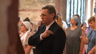 Губернатор Вологодской области почтил память князя Владимира на молебне в Софийском соборе