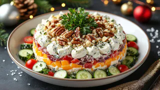 Салат «Соломка» — фаворит Огненной Лошади на Новый год — в разы вкуснее популярного «Мимозы», «Шубы» и «Оливье»