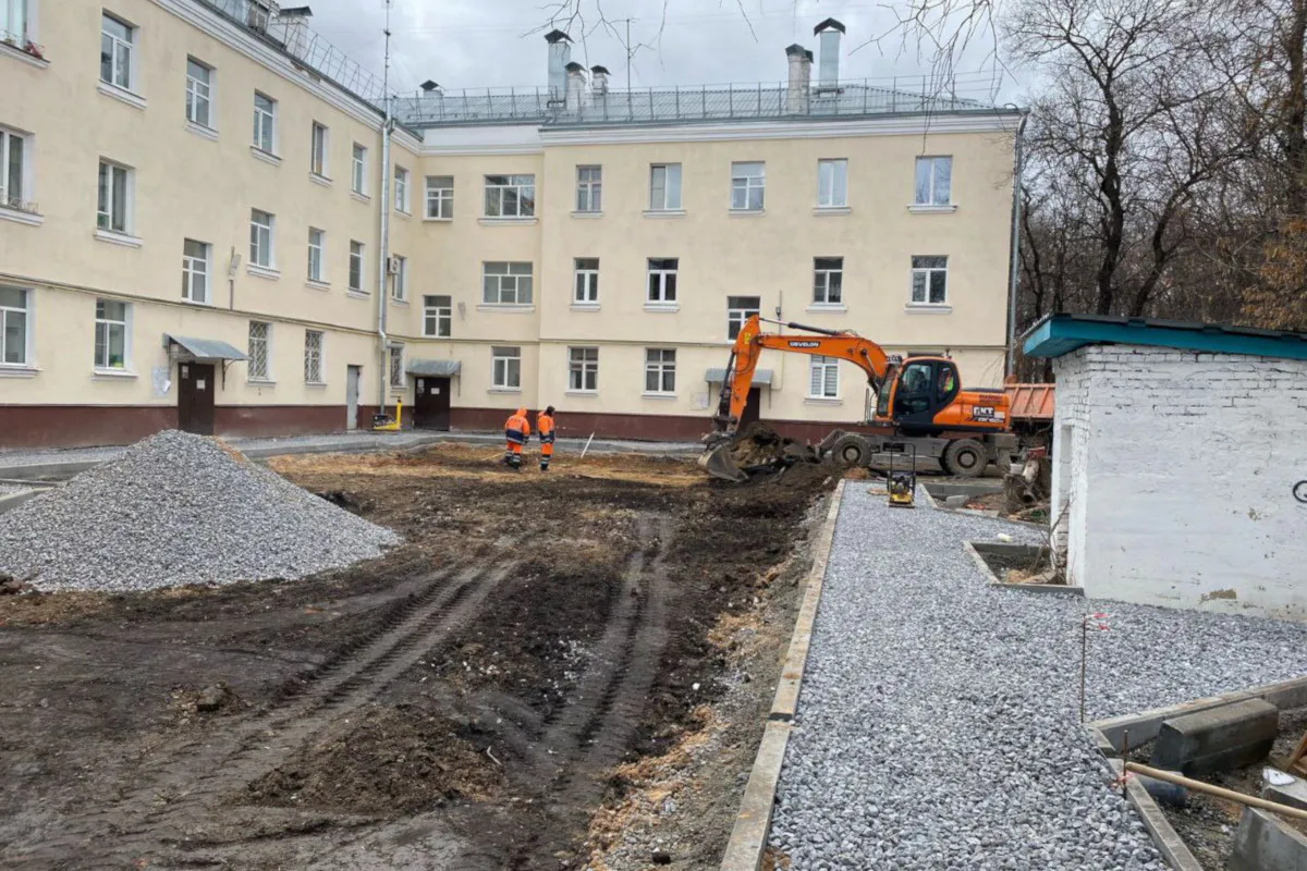 В Вологде стартовал ремонт дворов по федеральной программе