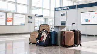 Как простой лист бумаги поможет обезопасить чемодан от потери в аэропорту.