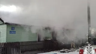 В селе Вологодской области две семьи лишились дома из-за пожара