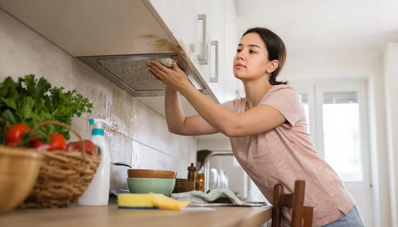 Чистка кухонной вытяжки без химии: легкий метод с кастрюлей кипятка, который вернет фильтру чистоту