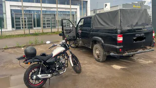 В Вологде 45-летний водитель мопеда пострадал в ДТП