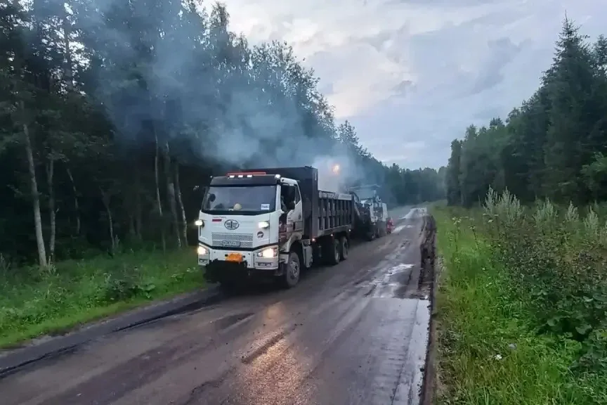 В Вологодской области стартовал ремонт участка дороги длиной более 8 километров
