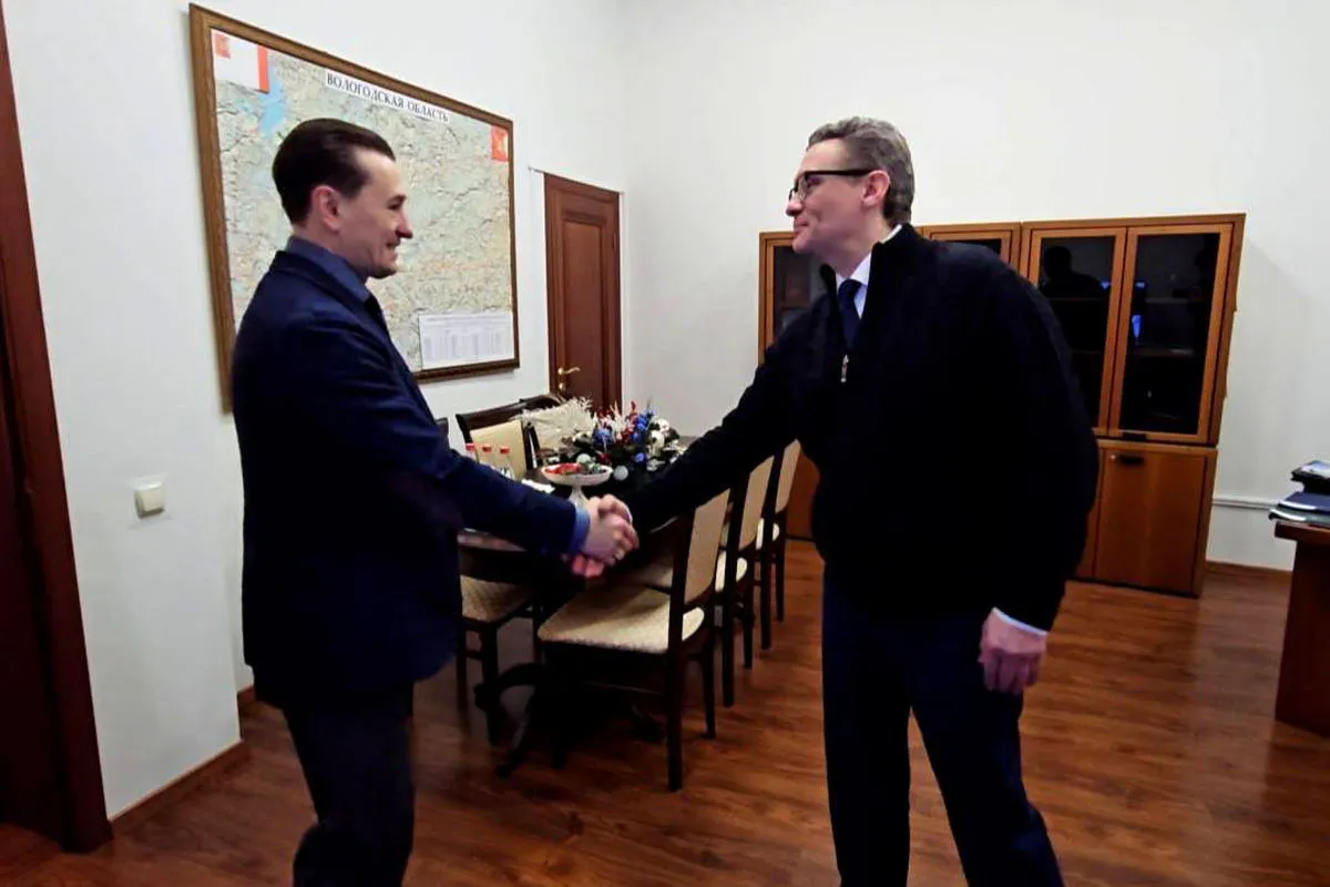 Губернатор Вологодской области обсудил с Сергеем Безруковым культурные проекты региона