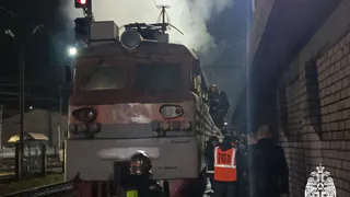 Специалисты назвали предварительную причину возгорания электровоза в Вологде