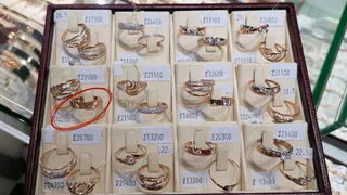 Житель Вологодской области украл 21 золотое кольцо из ювелирного магазина