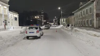 В Вологодской области водитель сбил двух девочек, переходивших дорогу в неположенном месте