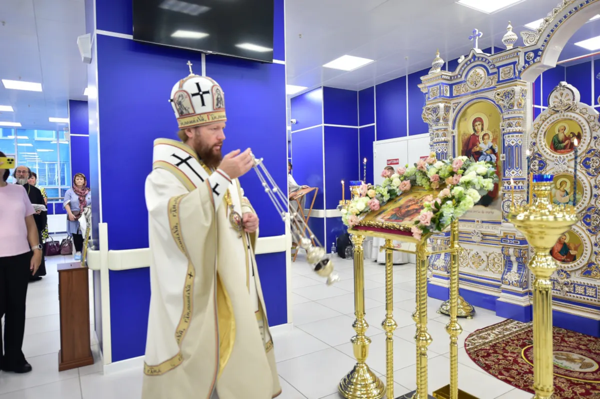 В Вологде открыли больничный храм для пациентов и медиков