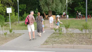 В Череповце благоустроили аллею Батюшкова