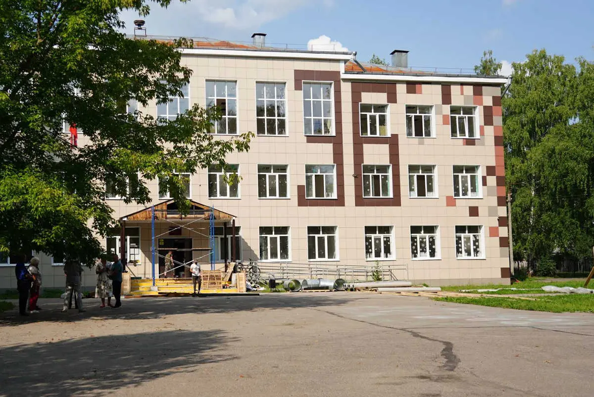 В Вологде обновляют школу № 36 к сентябрю