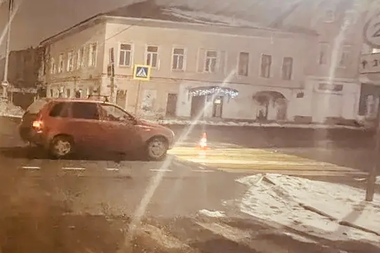 В Вологодской области начинающий водитель сбил девушку на пешеходном переходе
