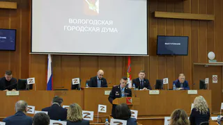 Начальник УМВД Вологды отчитался перед городской Думой о результатах работы полиции в 2024 году