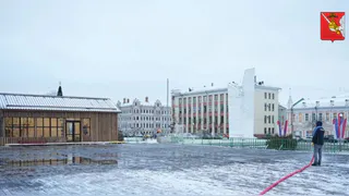 Назван последний день работы катка на площади Революции