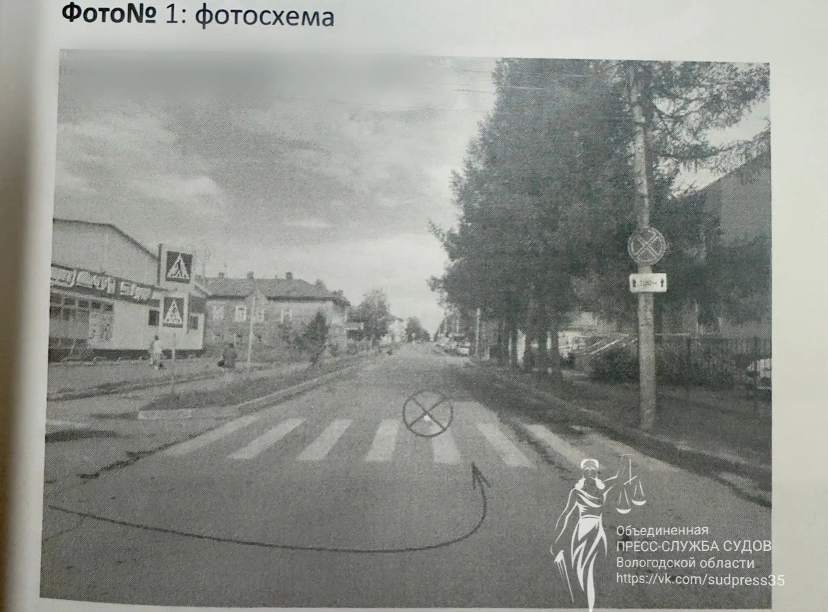 Водитель из Вологодской области скрылась с места аварии и избежала реального срока