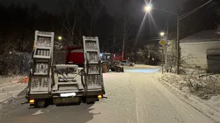 В Вологодской области трактор сбил пешехода и врезался в грузовик