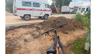 Ребенка на велосипеде сбила скорая помощь в Вологодской области 
