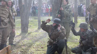 В Вологде воссоздали героический эпизод Великой Отечественной войны