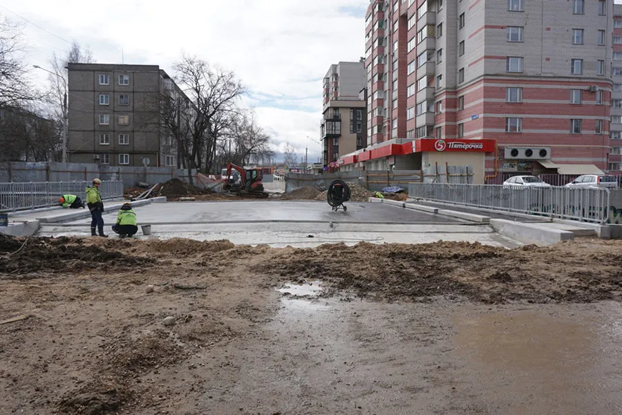 Ремонт моста через Содему в Вологде завершен на 70%