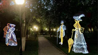 Вологда превратит Театральный сквер в световую сказку