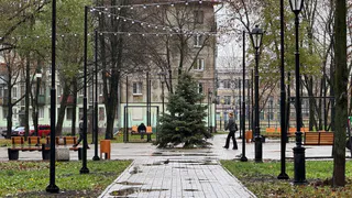 В Вологодской области завершили благоустройство сквера "Круг"