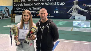 Спортсменка из Вологодской области готовится к мировому первенству по фехтованию в Бразилии