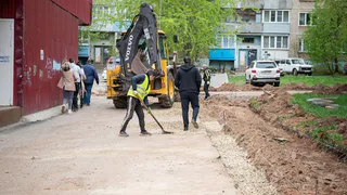 В Череповце составили карту ремонтируемых дворов
