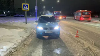 В Вологде автомобиль сбил 75-летнюю женщину на пешеходном переходе