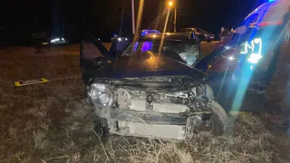 В Вологодской области при ДТП возле кладбища пострадал мужчина