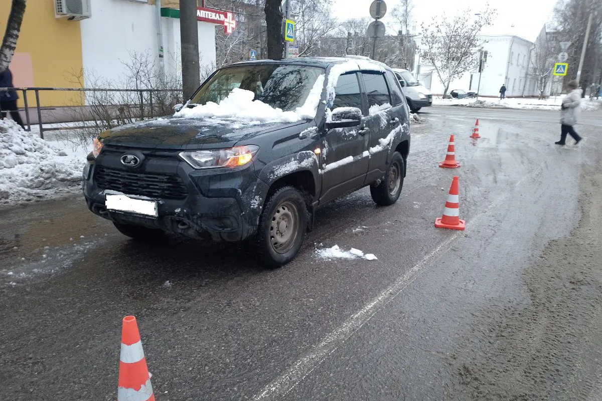 В Вологде на пешеходном переходе машина сбила пенсионерку