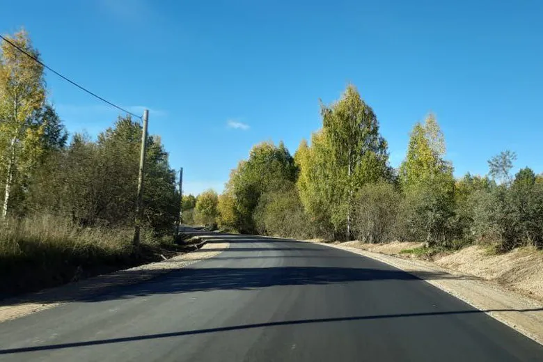 В Вологодской области завершили второй этап ремонта трассы к сельским поселениям