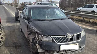 Женщина пострадала в тройном ДТП в Вологодской области