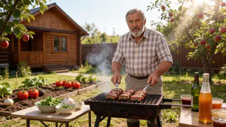 Всех дачников предупредили о штрафе за приготовление шашлыка на участке.