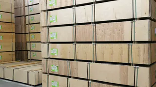 Экспорт клееной фанеры из Вологодской области вырос на 88%
