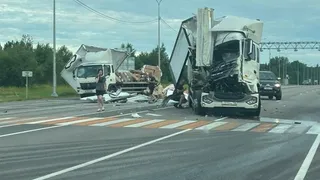 ДТП с фурами в Вологодской области: движение частично ограничено