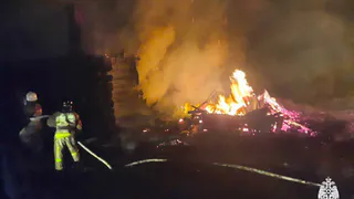 Два человека погибли сегодня ночью при пожаре в Вологодской области
