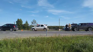 В Вологодском округе произошла массовая авария на трассе М8