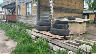 В Вологодской области вывезли более 20 тонн старых шин с контейнерных площадок