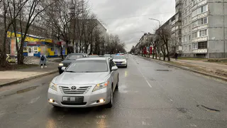 В Вологодской области водитель Toyota Camry сбил пешехода, переходившего дорогу на зеленый свет
