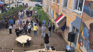 В Вологодской области открылось креативное пространство для молодежи: муралы, сцена и новые возможности