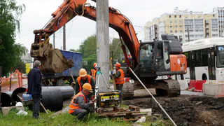 В Вологде к концу лета обновят важный коллектор на пересечении Петина и Ленинградской