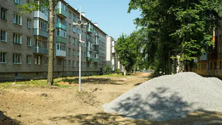 В Вологде на Аллее энергетиков завершается первый этап работ
