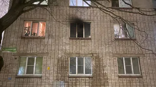 В Вологде спасли семью с детьми из горящей пятиэтажки