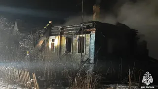 В Вологодской области при пожаре погиб житель деревни